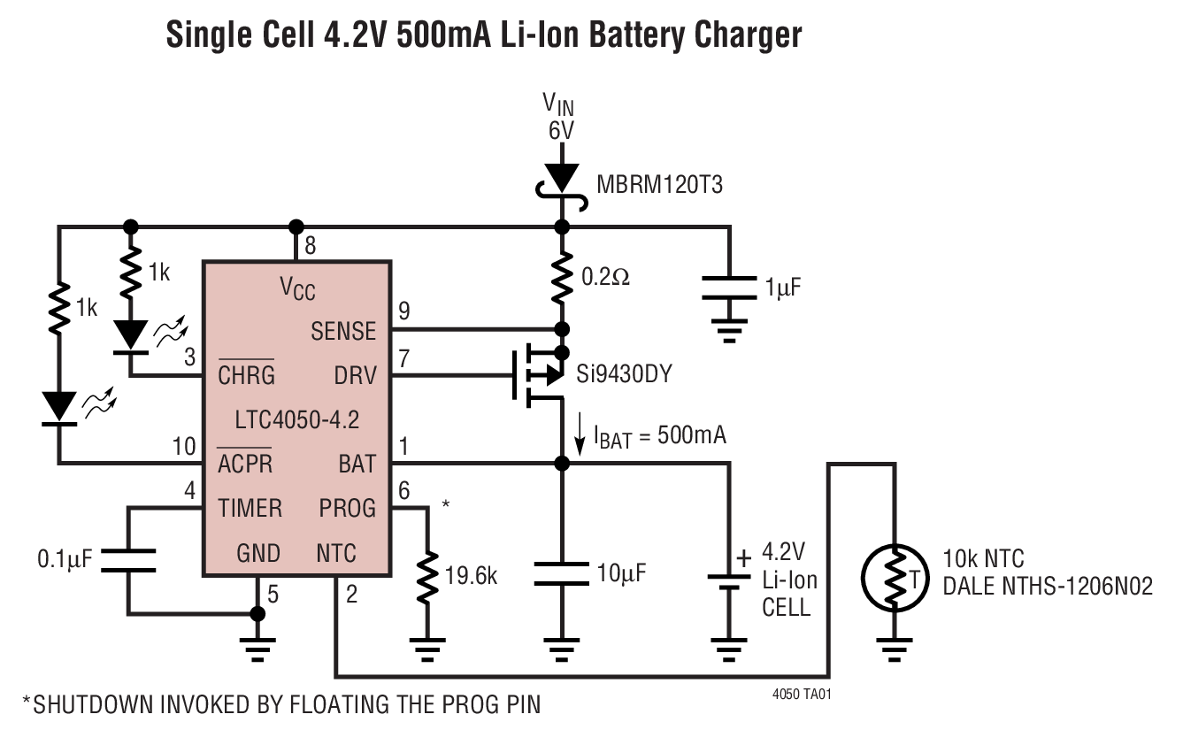 LTC4050Ӧͼһ